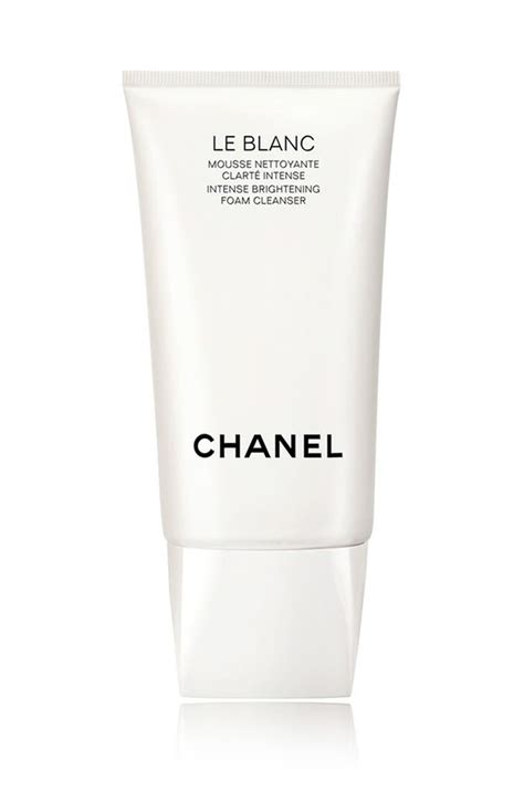 chanel le blanc brightening makeup remover|le blanc intense brightening foam cleanser.